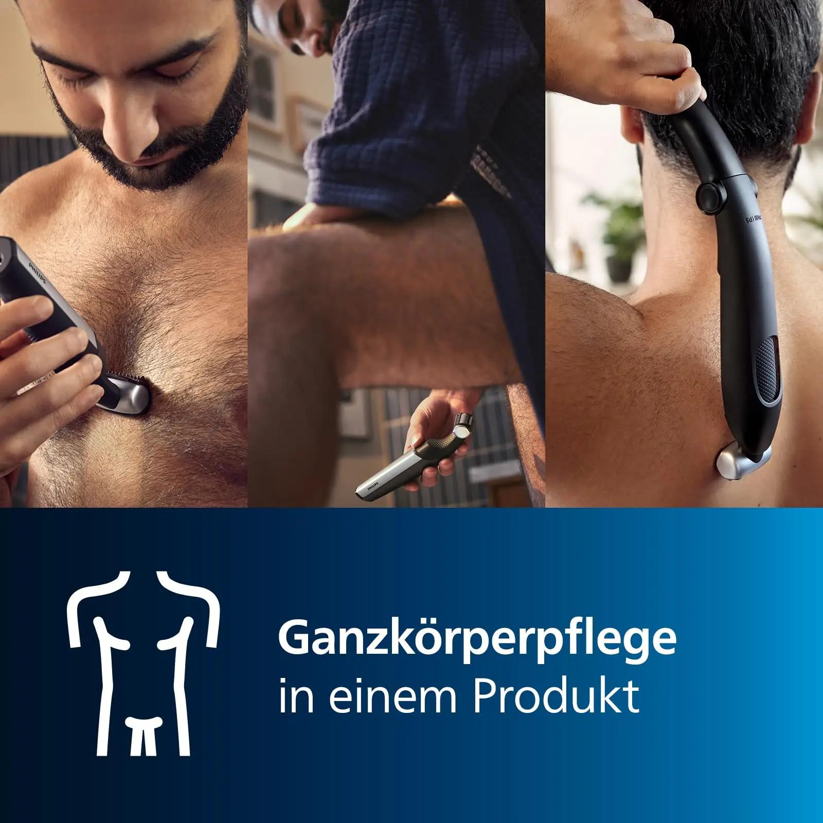 Philips Bodygroom Series 5000 — veekindel keha- ja intiimtrimmer – detailne vaade