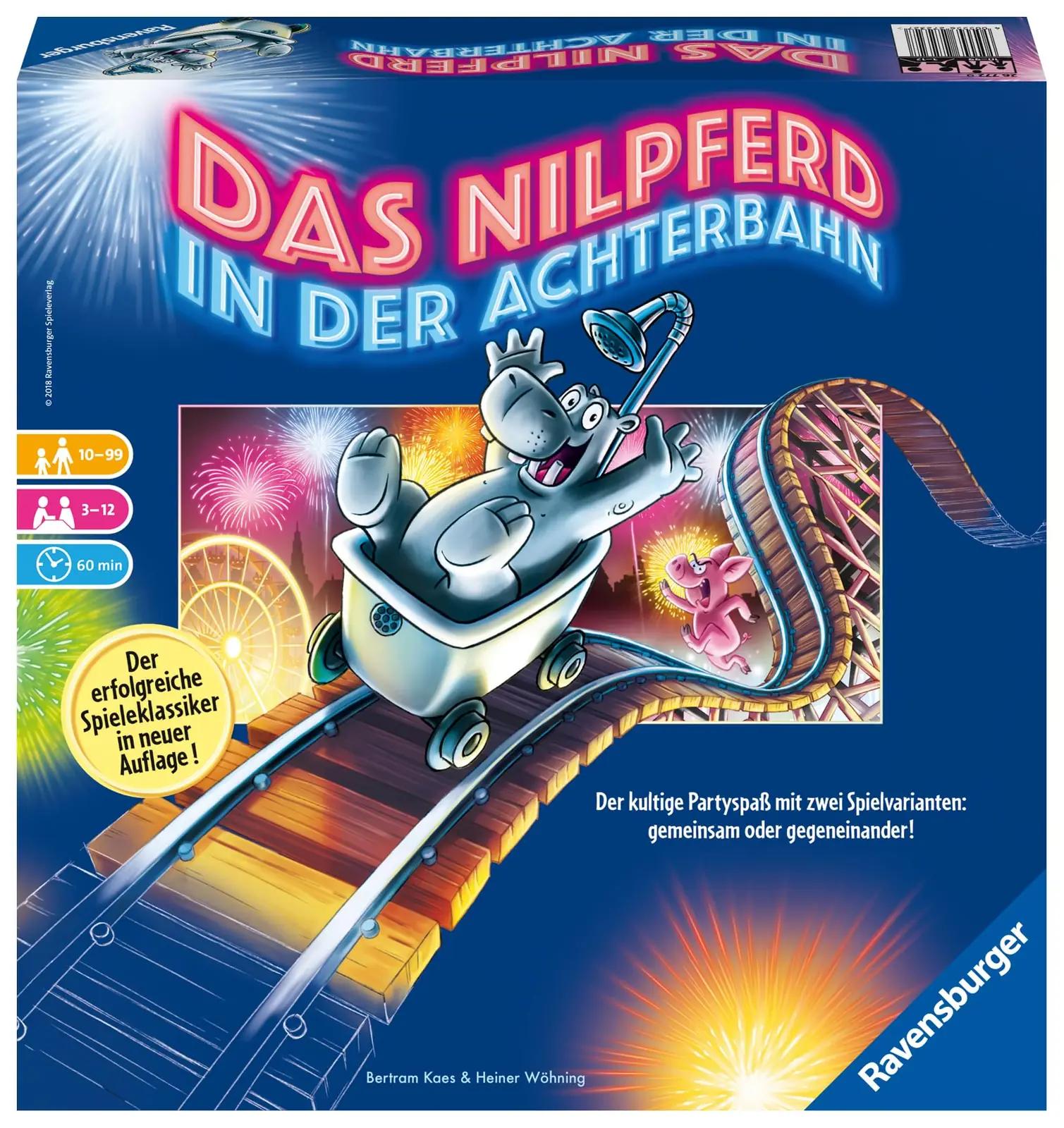 Ravensburger lauamäng – lõbus perekonna nilpferd-ralli (26772) – detailne vaade