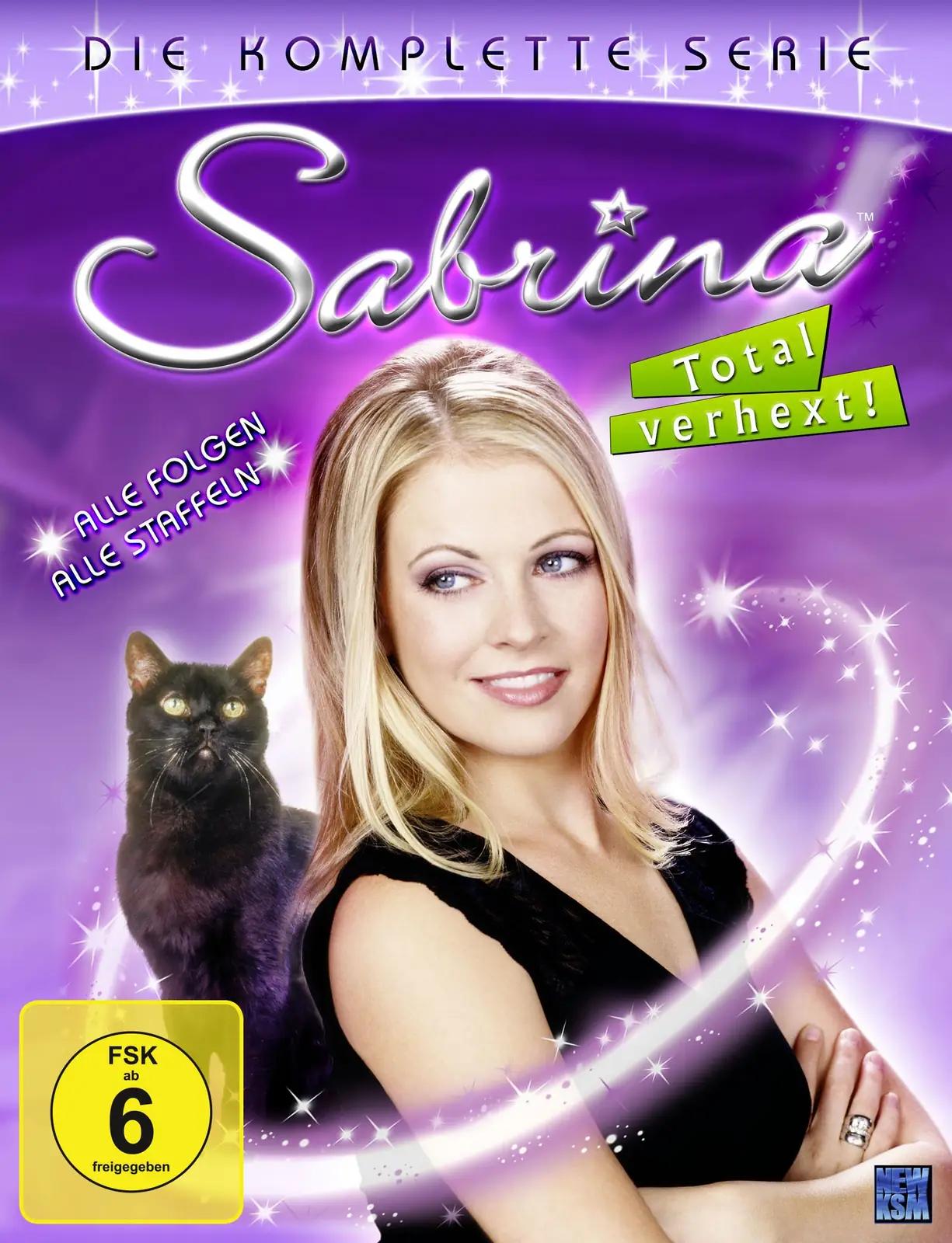 Plaion Pictures DVD-box: Sabrina – kogu sari (1–7) kollektsioon – pakend ja tarvikud