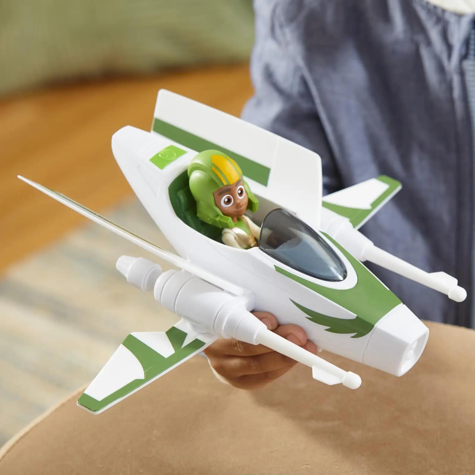 Star Wars stiilne plastikust Jedi-piloodi figuur – mänguasi F8014 – kasutusnäide