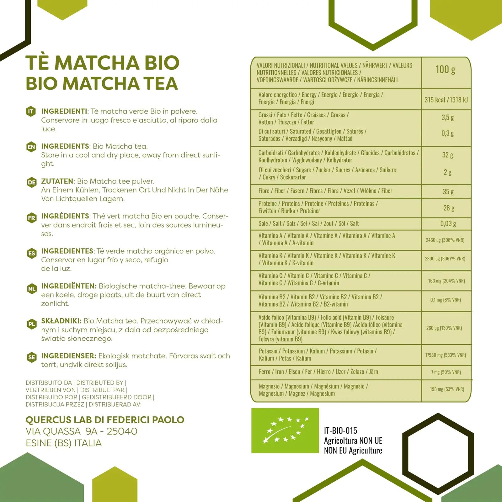 Erbotech mahe Matcha pulber 1 kg – premium kokkamise ja joogiks – pilt 6