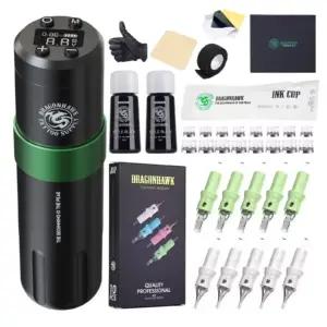 Dragonhawk laetav pöördmootoriga tätoveerimispliiats, 1500 mAh, 3,5 mm löögipikkus