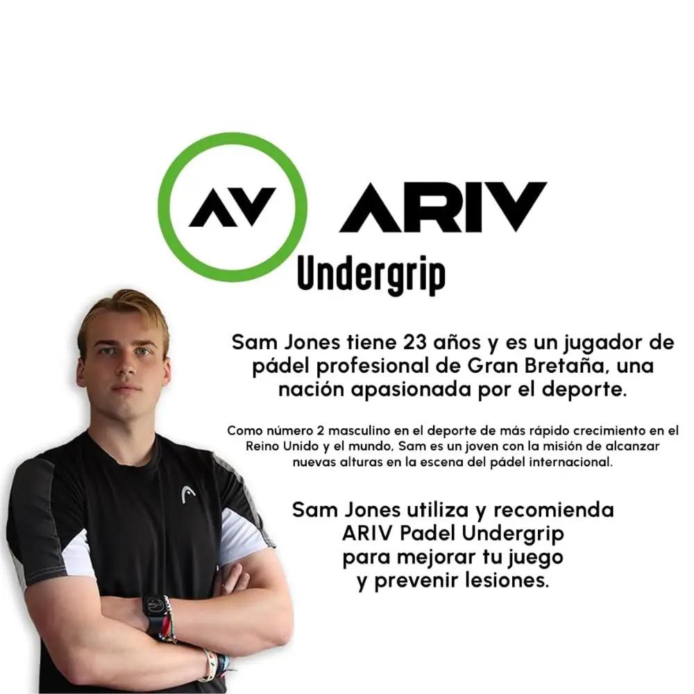 ARIV AV pehme poliuretaanist padel-undergrip mugavuseks – kasutusnäide