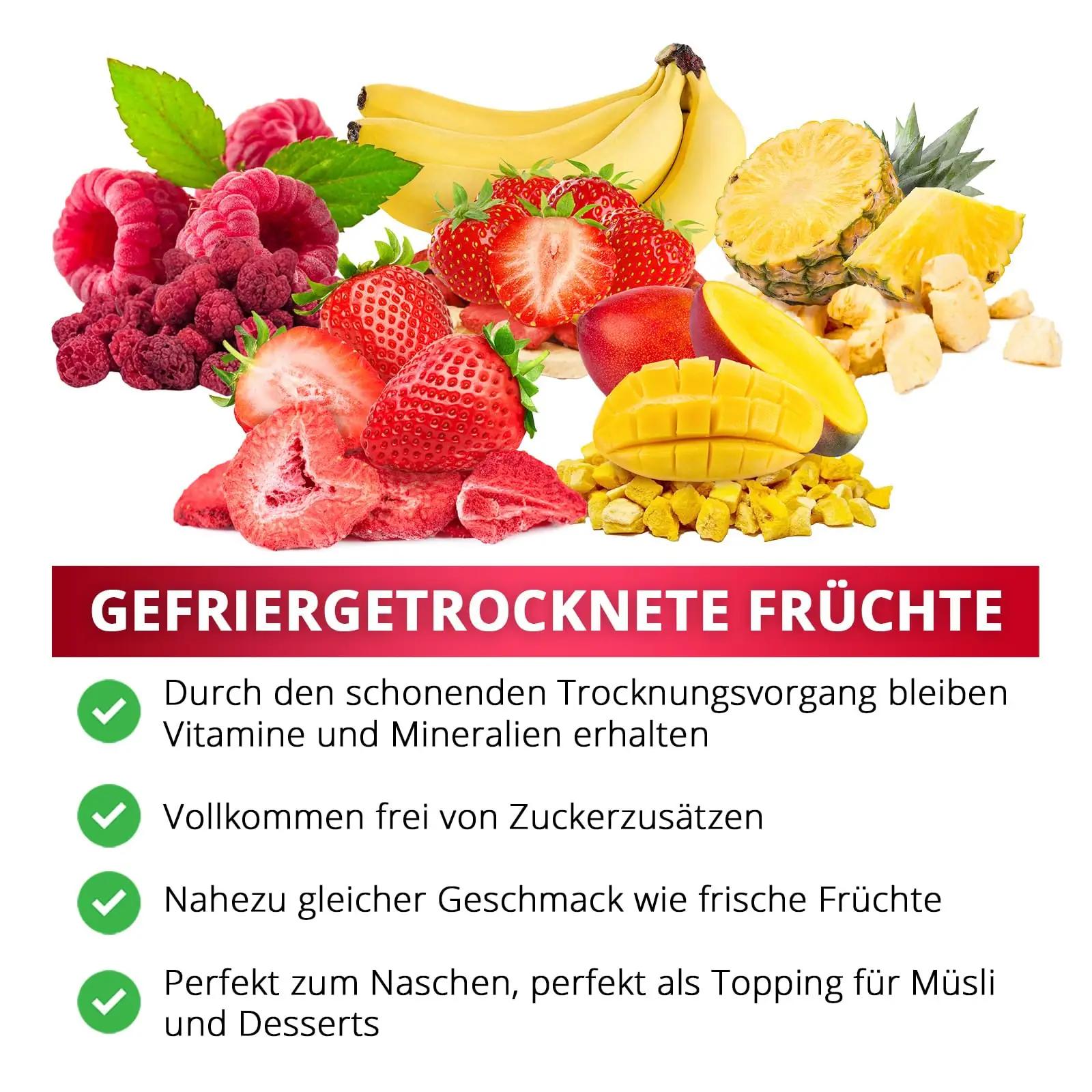 MeerBach & Rose küpsetatud maasikad 500g — looduslik maius – pilt 6