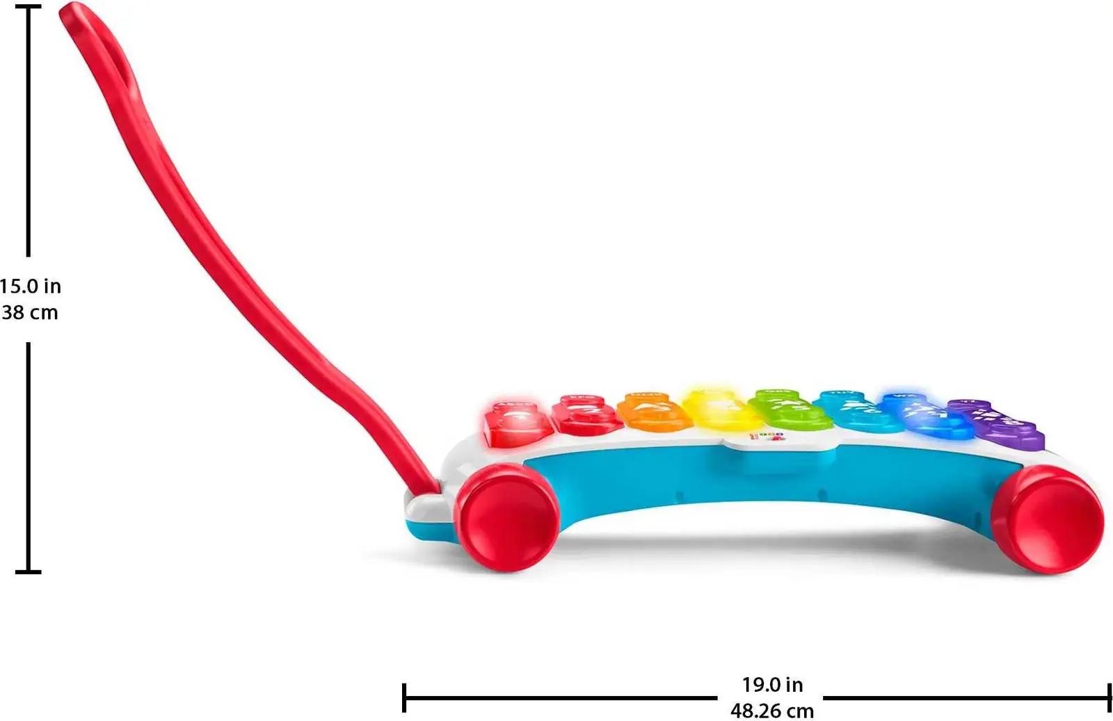 Fisher-Price värvikas muusikaline kitarri‑xülofoni mänguasi – pilt 6