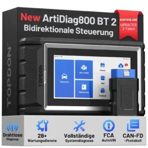 TOPDON AD800BT-UK obd-ii diagnosiseadmed – toote esivaade