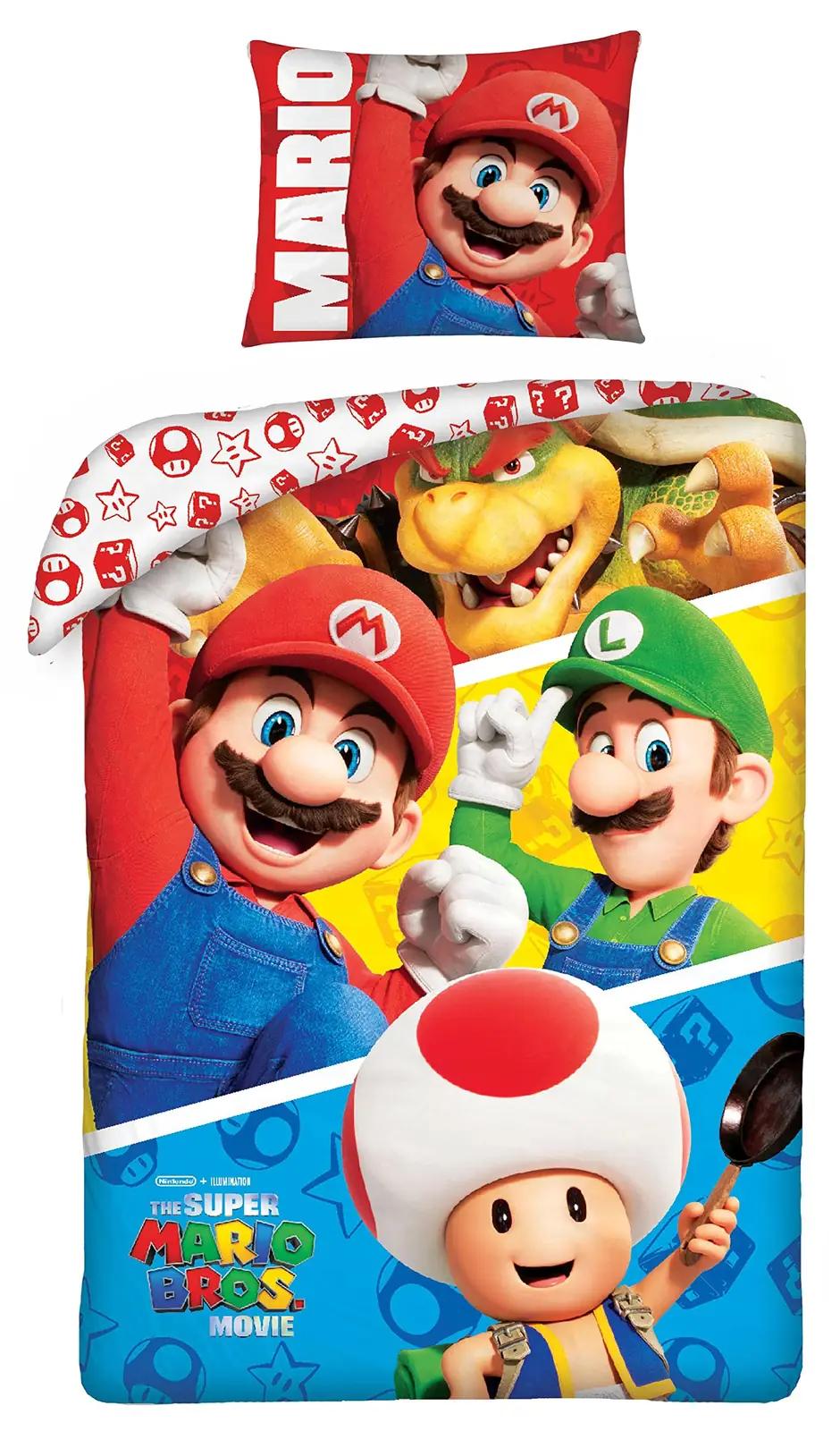 Halantex pehme lastevoodipesu Super Mario kujundusega