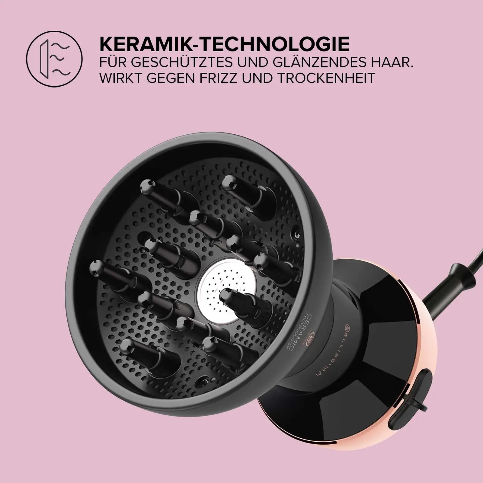 BELLISSIMA keraamiline diffuuser lokkis juustele – kasutusnäide