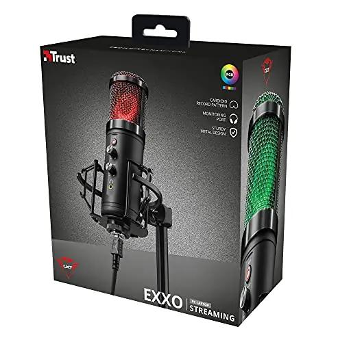 Trust Gaming GXT 256 Exxo microfon — metall – pilt 14
