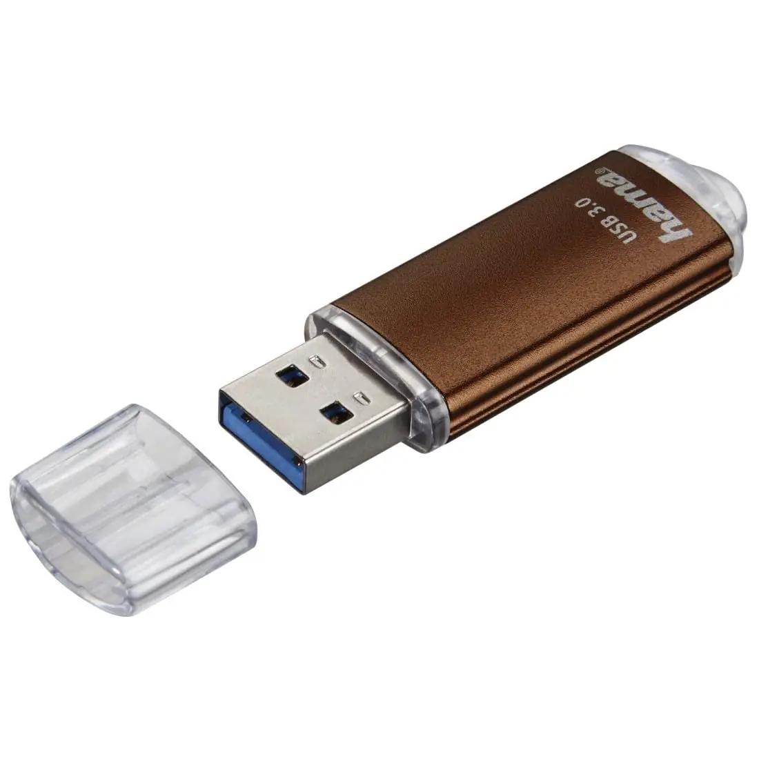 Hama stiilne metallist 256GB USB-mälupulk kingituseks – pakend ja tarvikud
