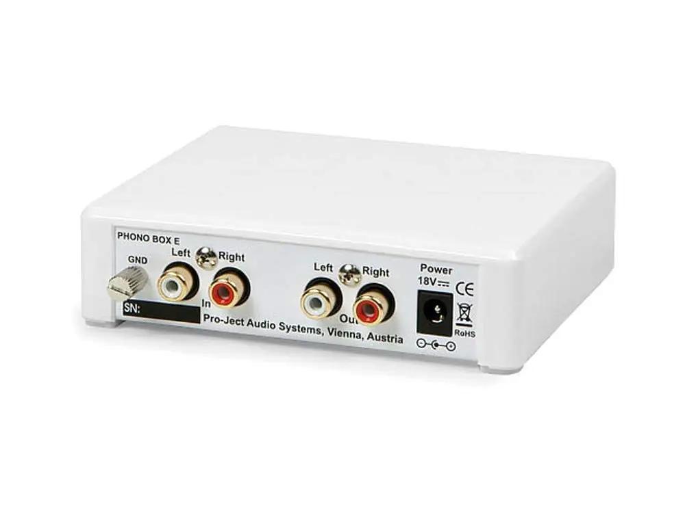 Pro-Ject kvaliteetne metallist phono-etapp – detailne vaade