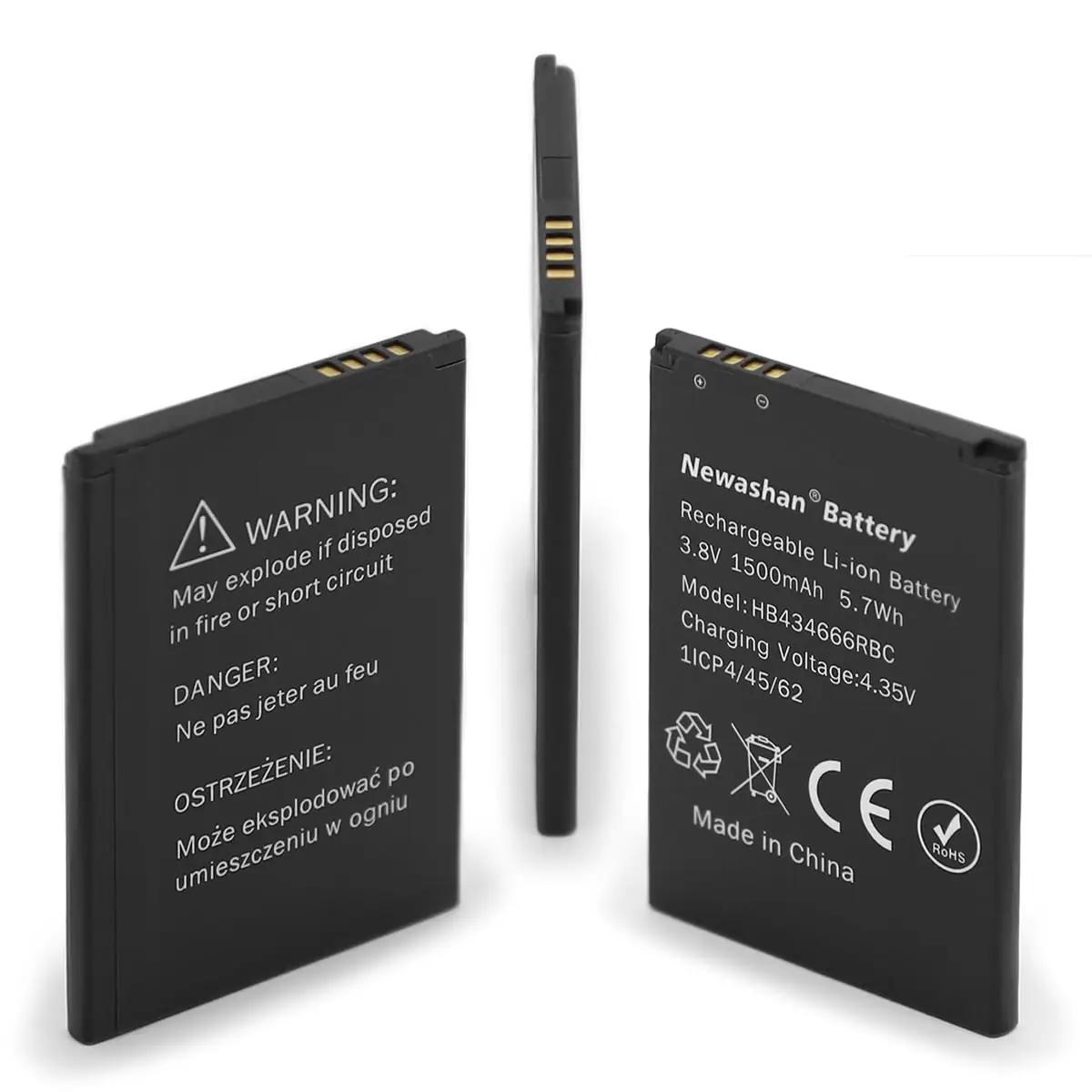 NEWASHAN vastupidav Li‑ioon aku reisi‑jaoks 1500 mAh – detailne vaade