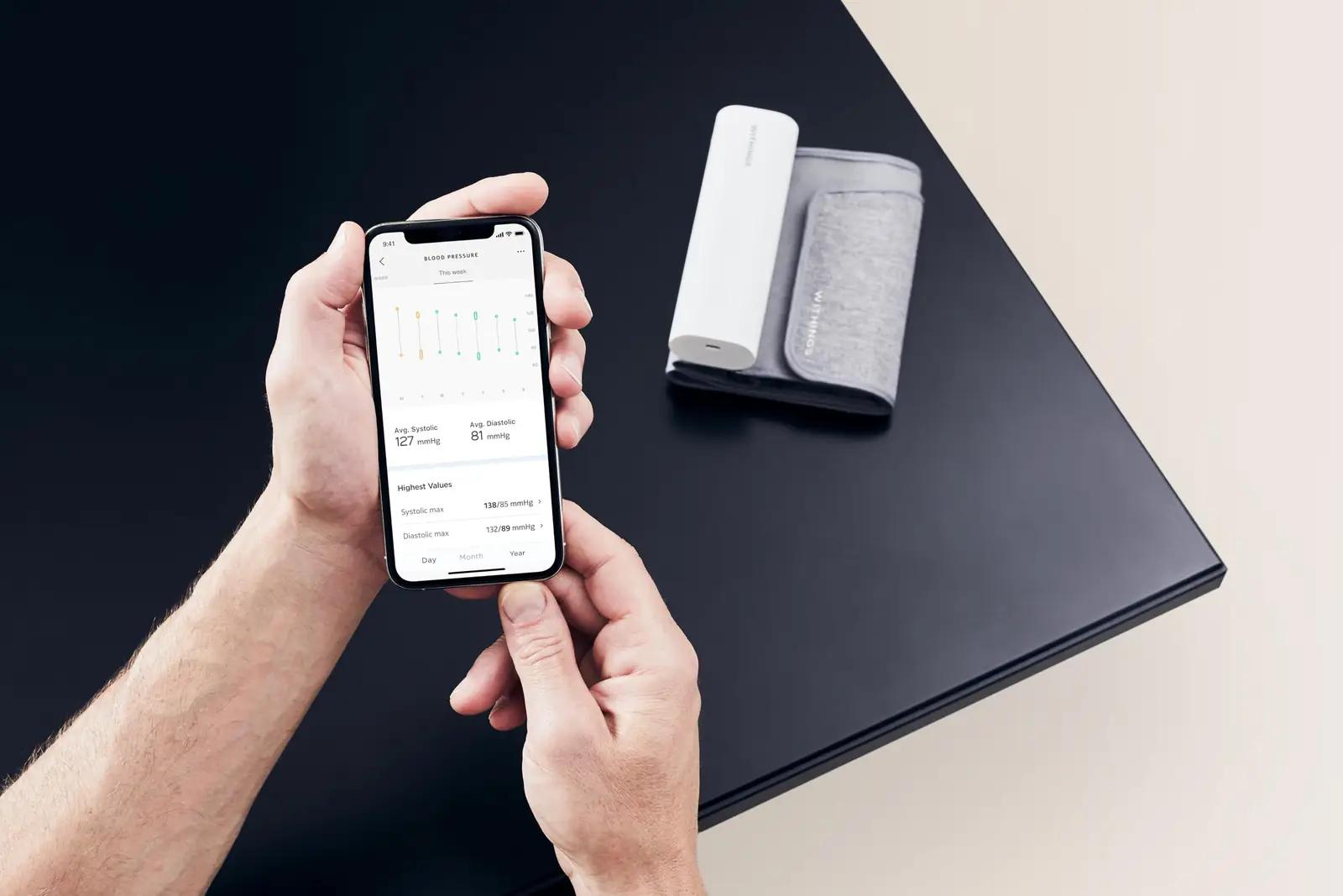 Withings nutikas vererõhumõõtur – mõõteseadmed – kasutusnäide