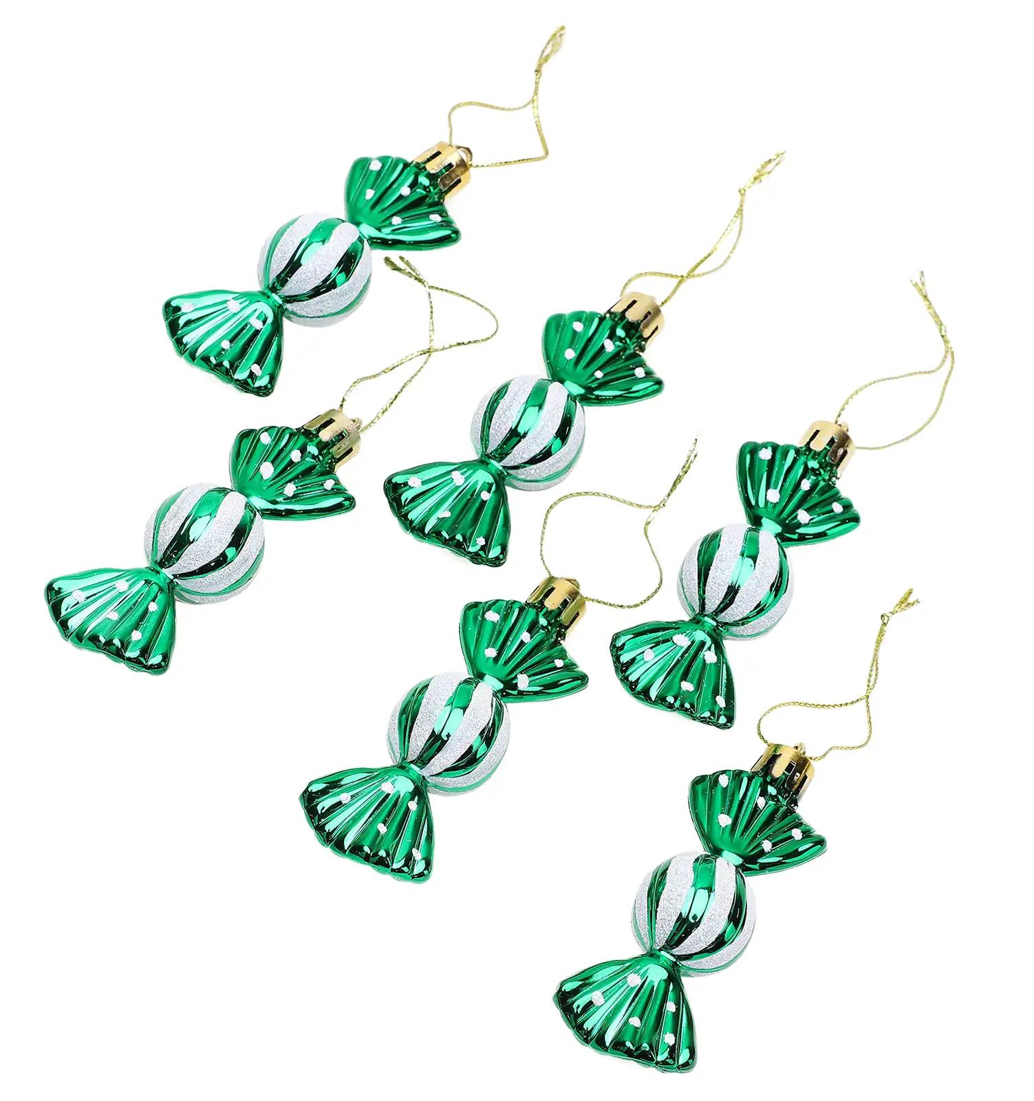 Christmas Concepts smaragdroheline klaasist kuulikomplekt – pilt 6