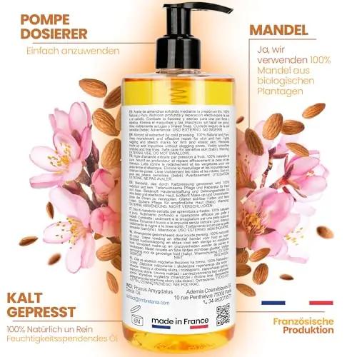 bleu & marine Bretania mandliõli 100% külmpressitud 5 l – detailne vaade