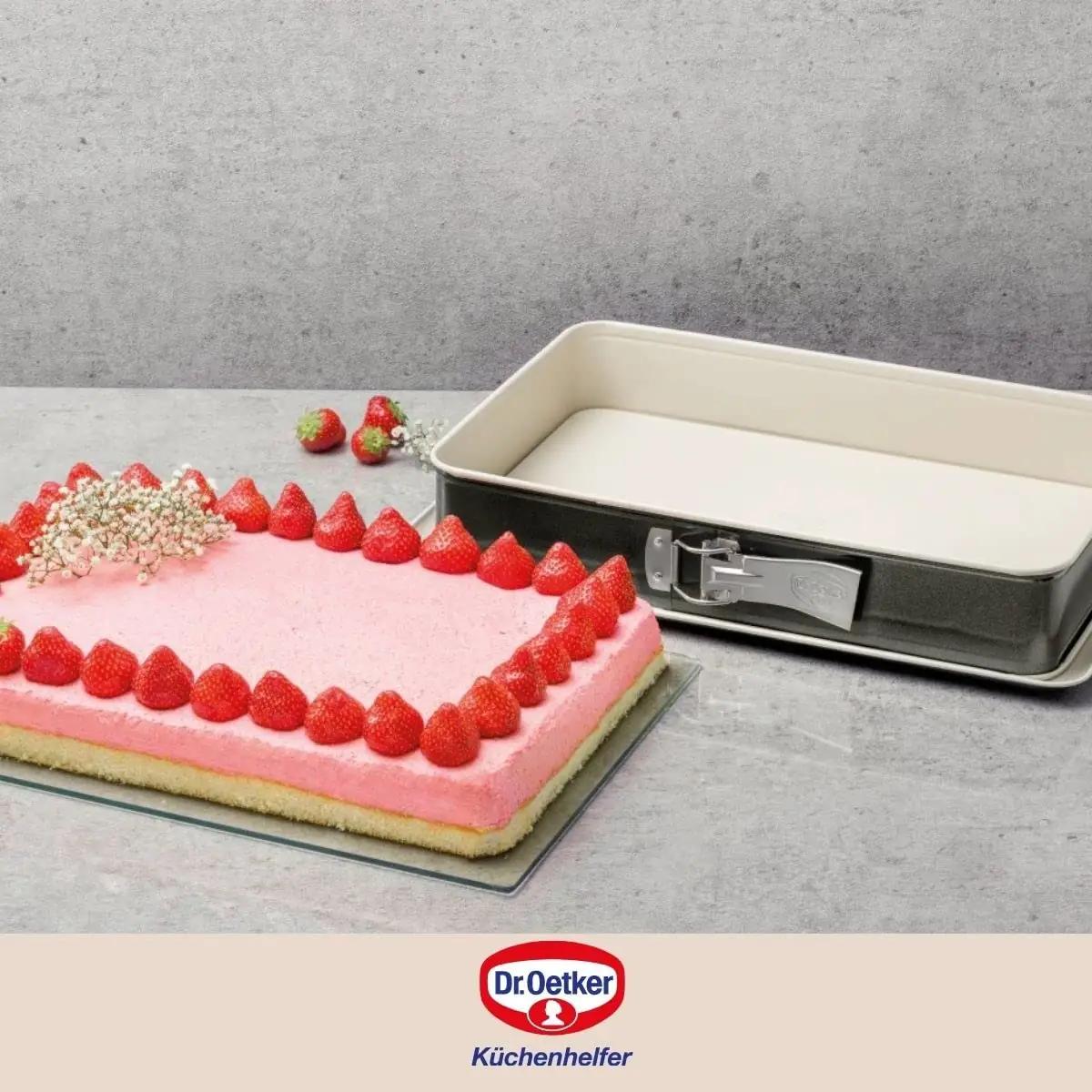 Dr. Oetker kerge ja lekkevaba kandikvorm – ideaalne küpsetamiseks – detailne vaade
