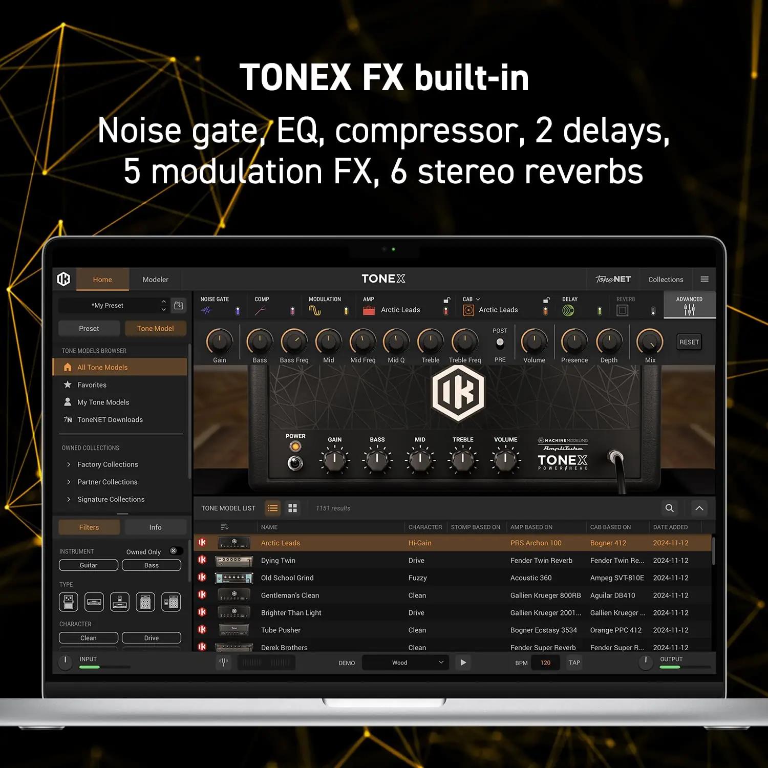 IK Multimedia distortsioon ja overdrive TONEX Pedal – pilt 6