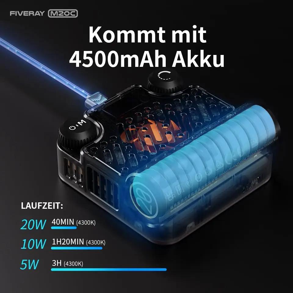 ZHIYUN M20C RGB videolamp — kompaktne magnetiline valguslahendus – pilt 10