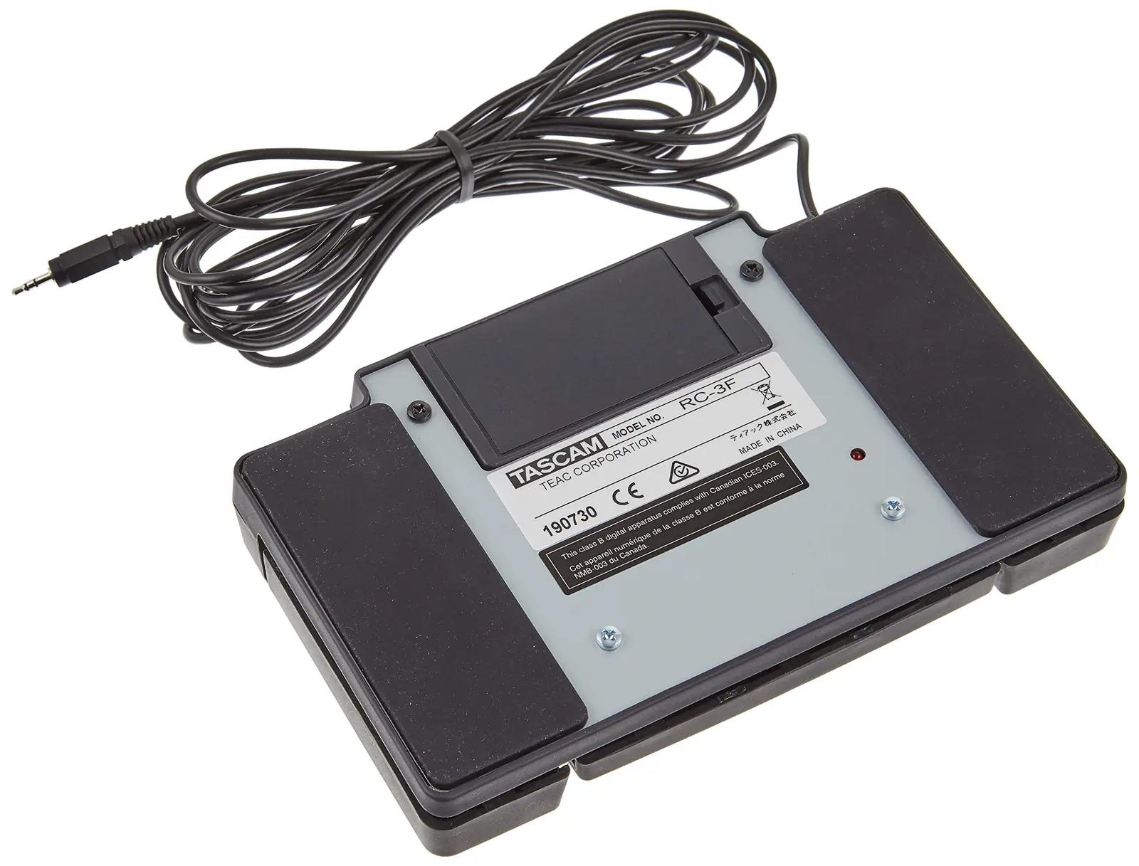 Tascam elektrooniline jalalüliti RC-3F – vastupidav juhtimine – detailne vaade