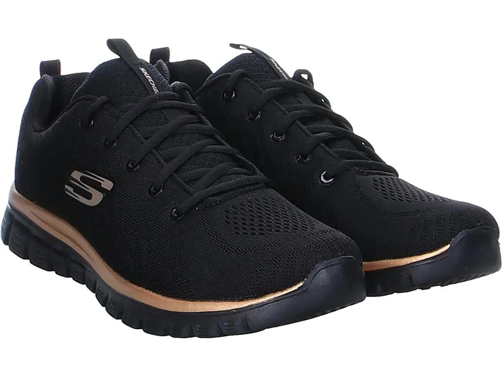 Skechers sportlik madala servaga toss – mugav metallviimistlus – pilt 6