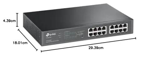 TP-Link Gigabit 16-portine Easy Smart Switch PoE+ 150W – kasutusnäide