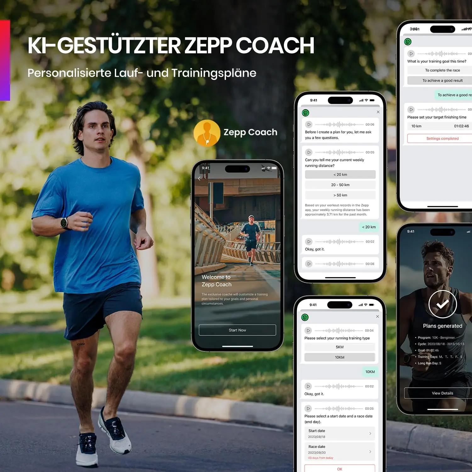 Amazfit stiilne nailonrihmaga nutikell – pika akuajaga – pilt 7
