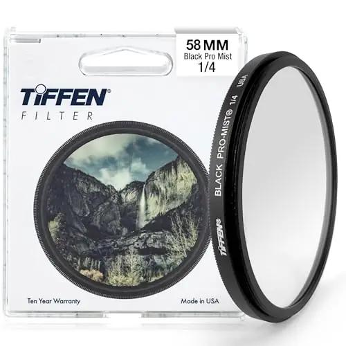 Tiffen must alumiiniumfilter 58mm — pehme pro-mist efekt – kasutusnäide