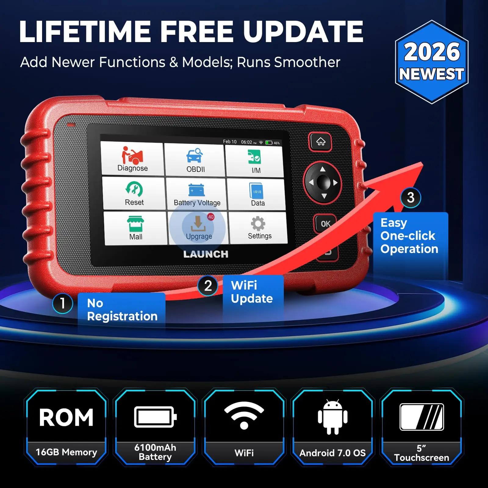 LAUNCH obd-ii diagnostikaseadmed CRP129X – pilt 7