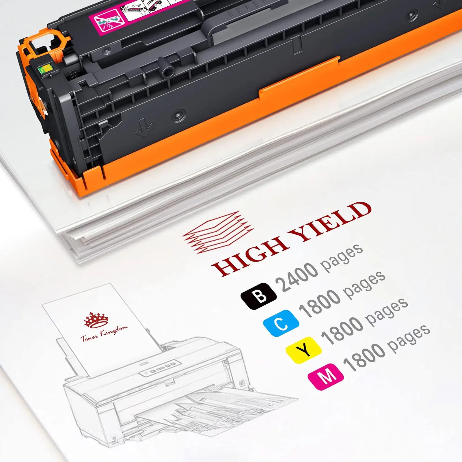 Toner Kingdom kvaliteetne värvikasett HP 125A sobivus – pakend ja tarvikud