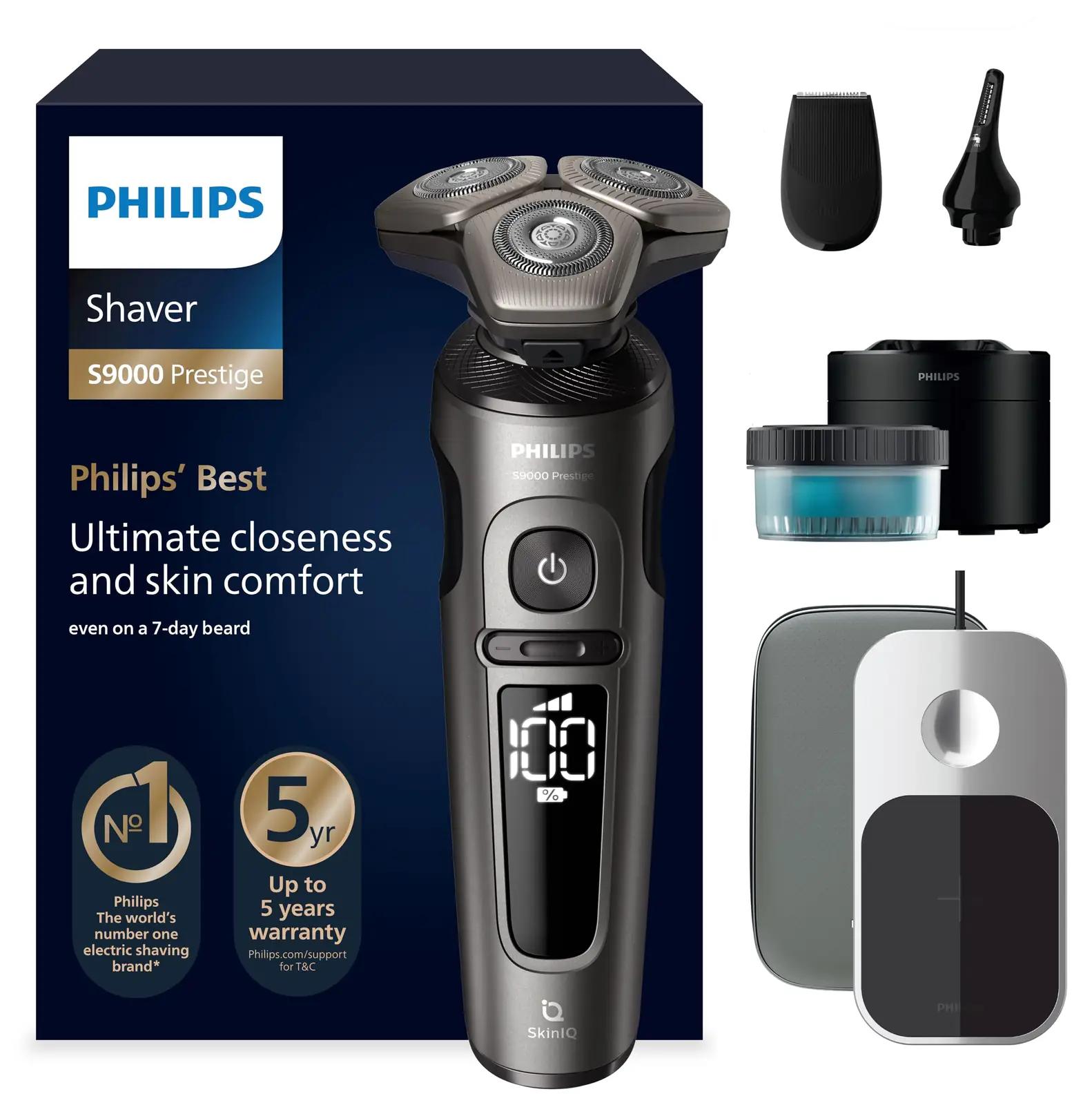 Philips luksuslik S9000 Prestige kuldne raseerija nahasõbraliku