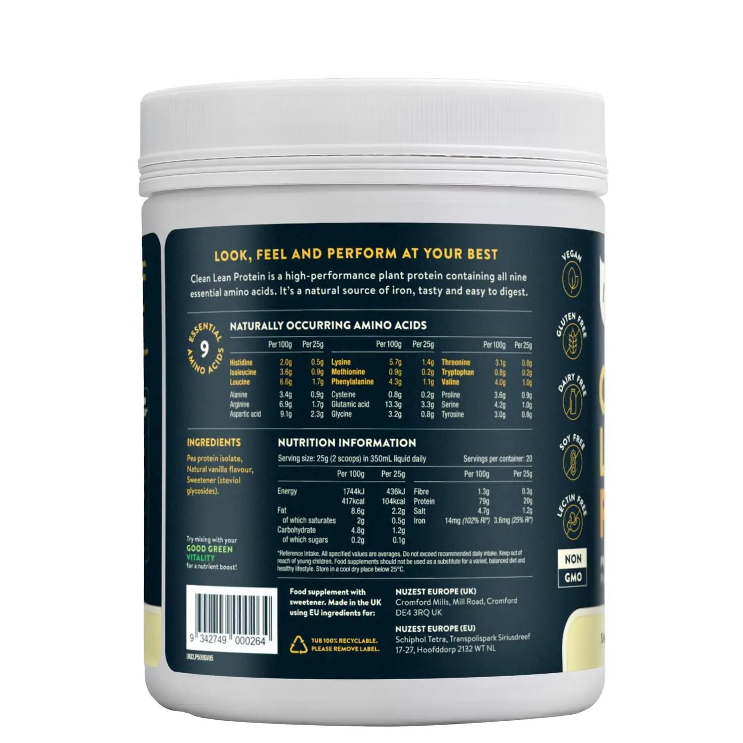 Nuzest naturaalne hernevalk vanilliga — madala süsivesikuga – pilt 7