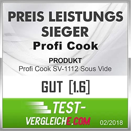 Profi Cook roostevaba sous-vide 8,5L — täpne küpsetus – pilt 9