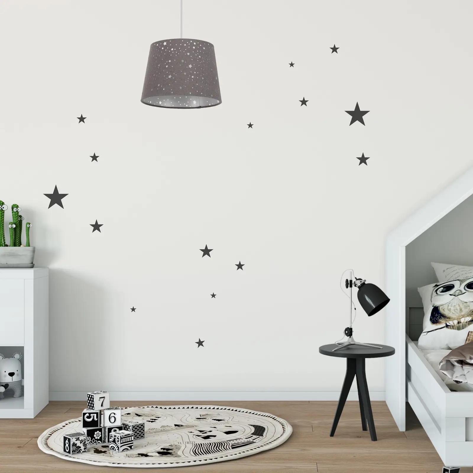 Relaxdays roosa lastenurkade ripats-lamp – pakend ja tarvikud