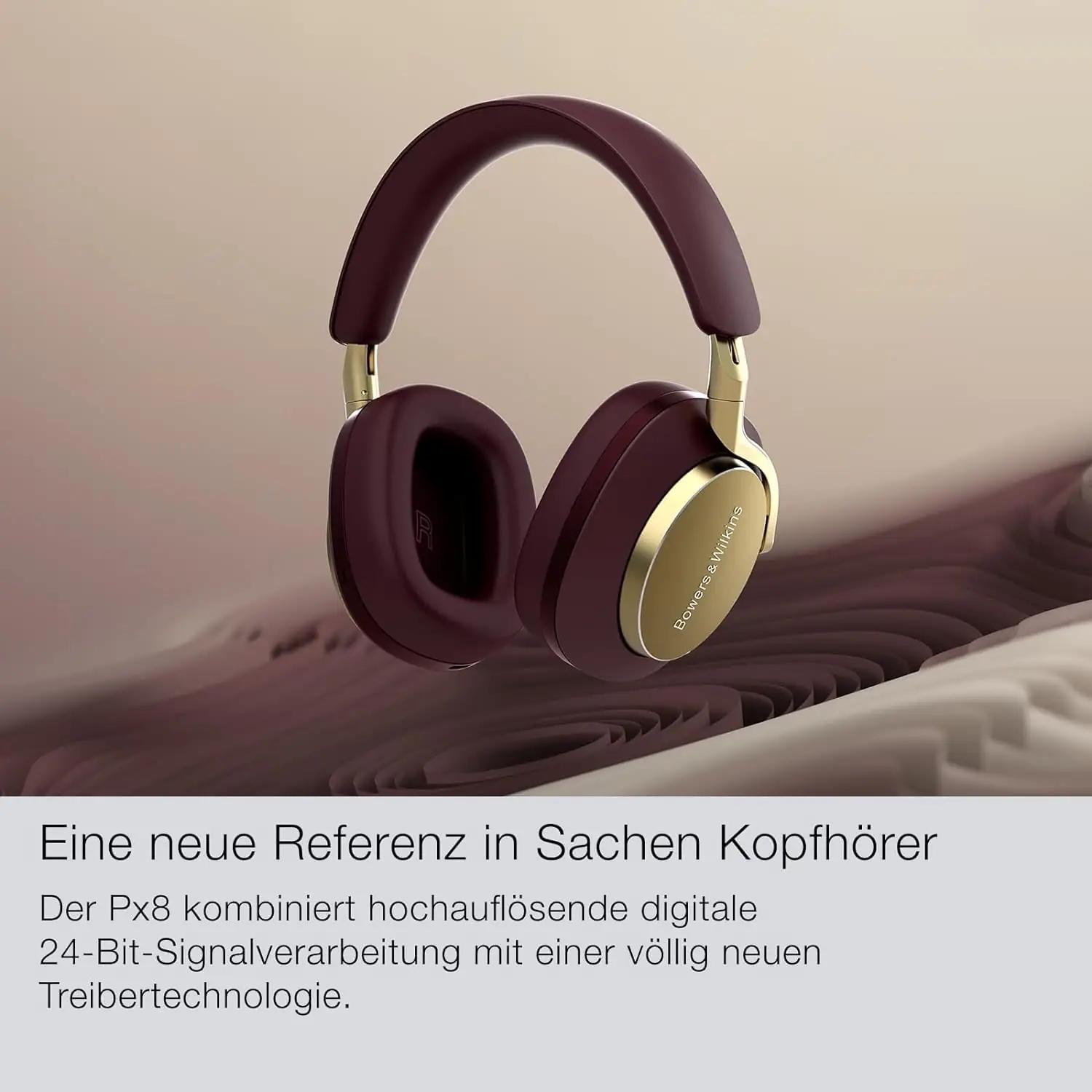 Bowers & Wilkins kvaliteetsed over-ear kõrvaklapid – pakend ja tarvikud