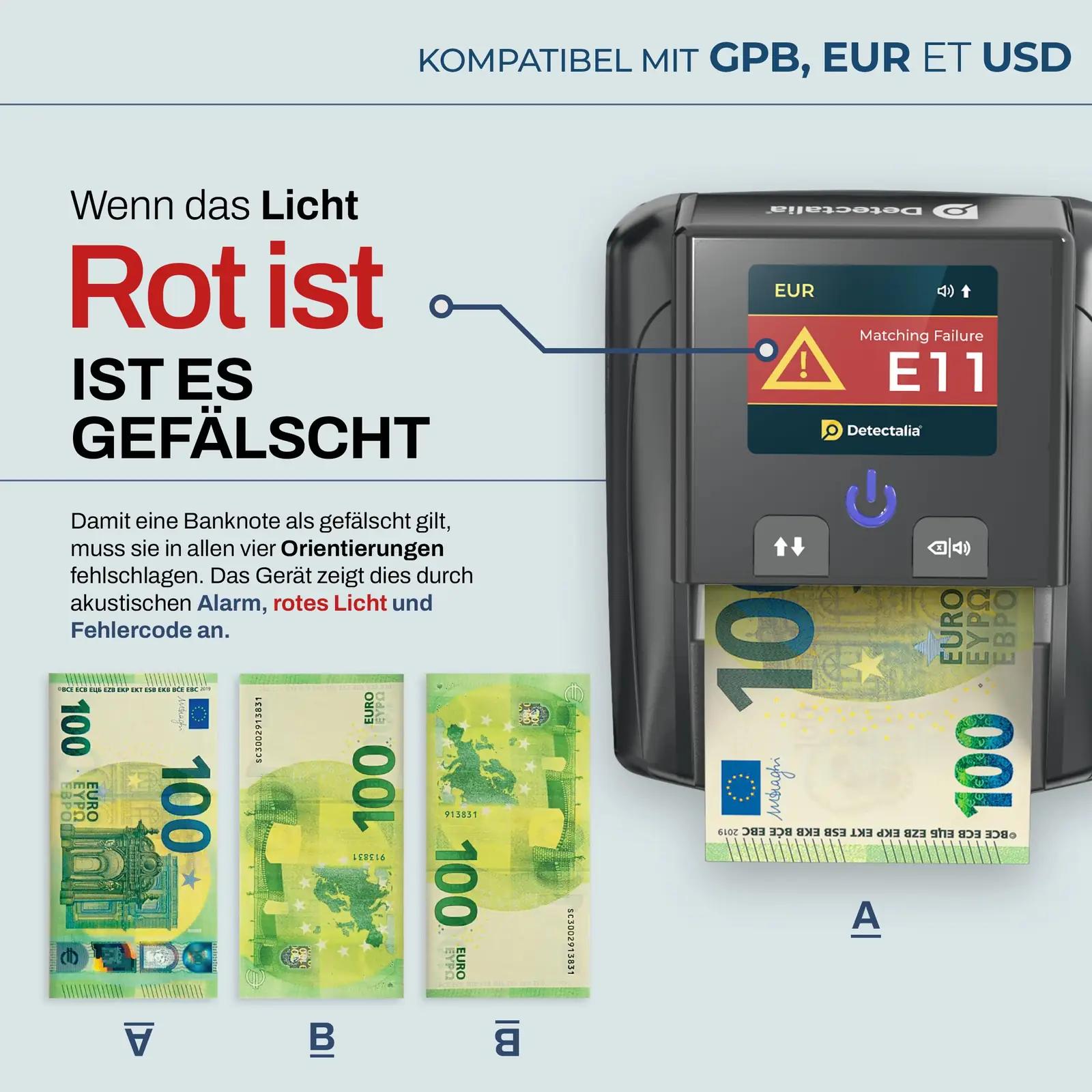 Detectalia rahatuvastaja D7T+ – usalduslik kontroll ja kink – lisavaade