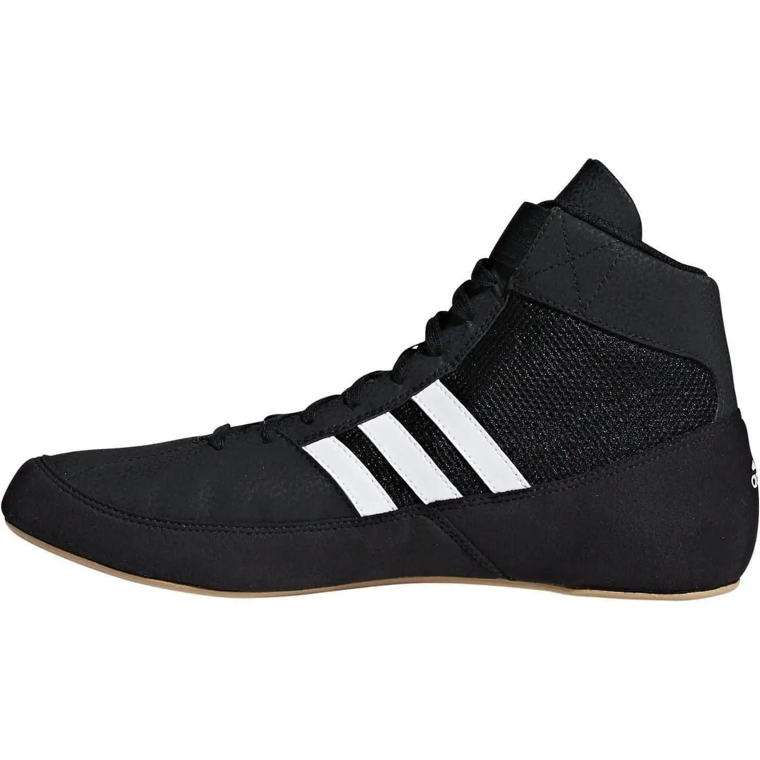 adidas Havoc AQ3325 — vastupidavad kunstnahast hallid – pakend ja tarvikud