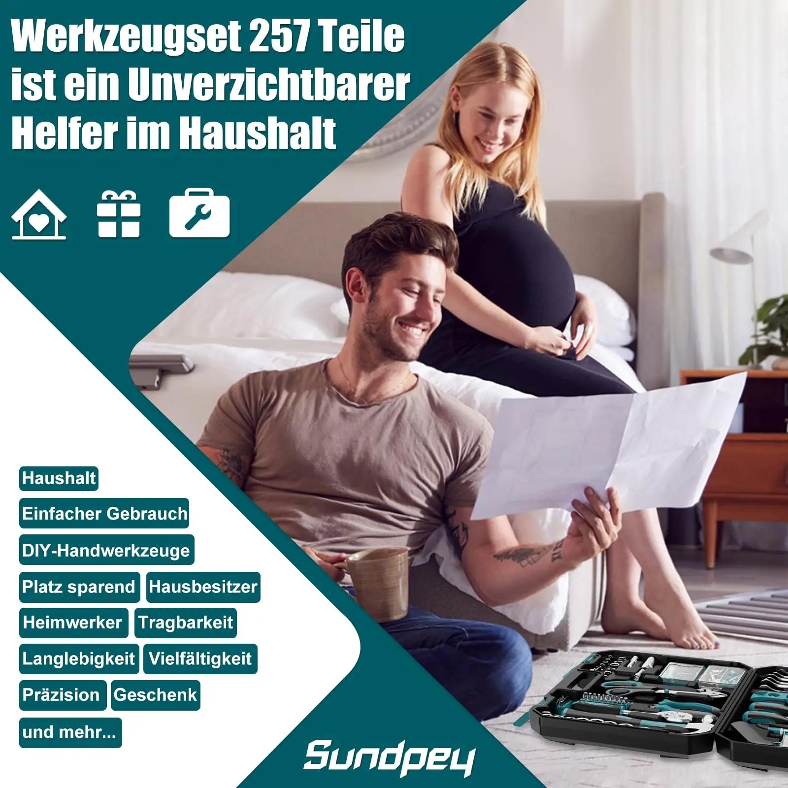 Sundpey tööriistakast terasest komplektina – pilt 7