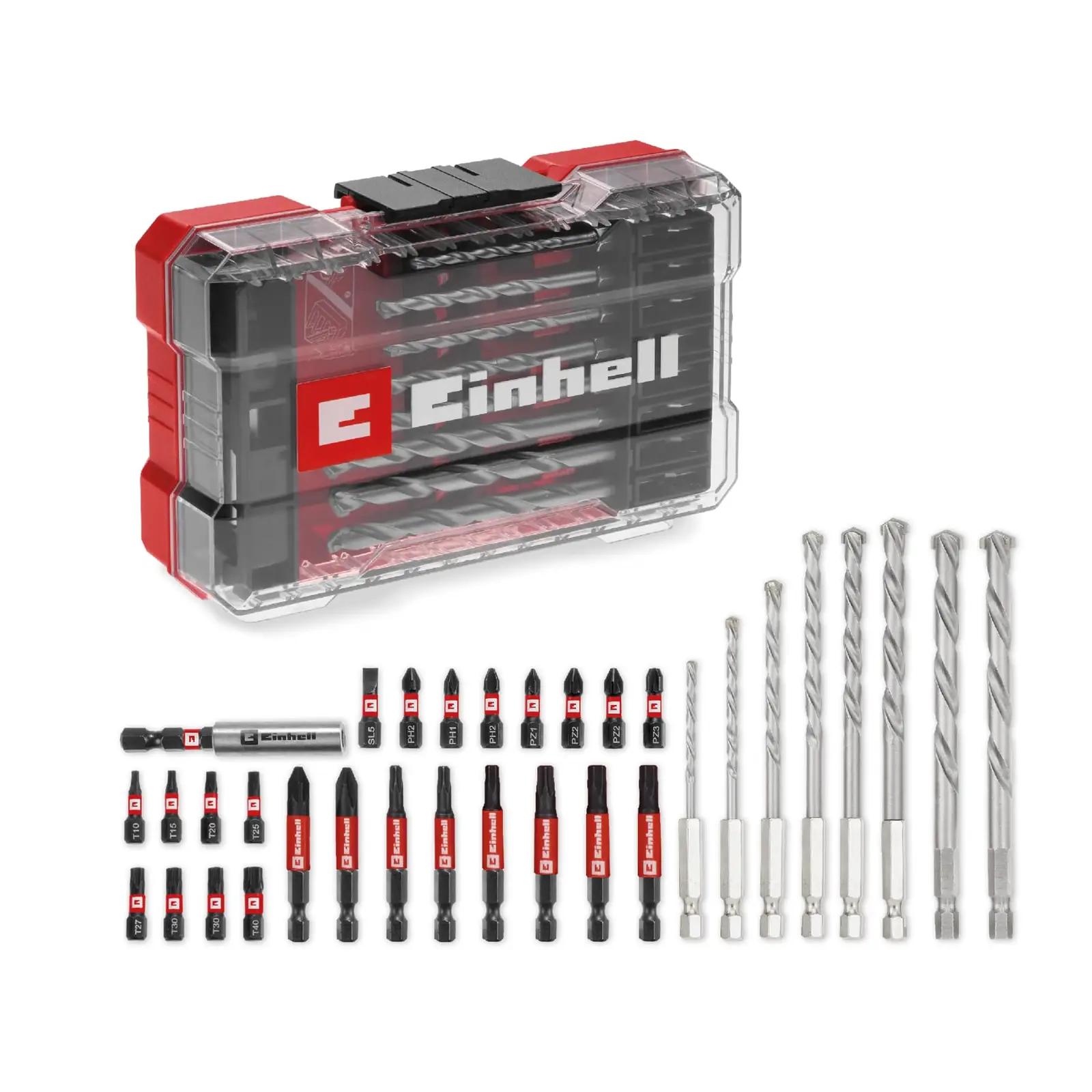 Einhell Accessories vastupidav 33-osaline bitikomplekt tööks