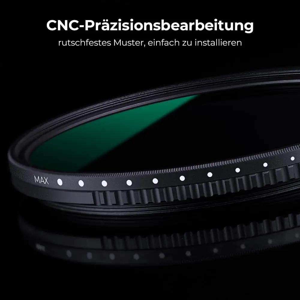 K&F CONCEPT 58mm ND muutuv filtriga — täpne valgusjuhtimine – pilt 7