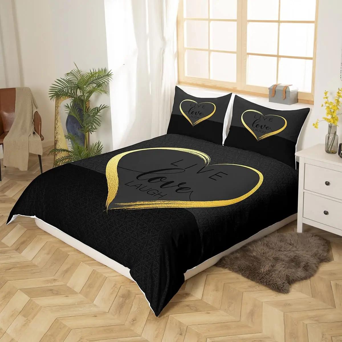 Homemissing moodne mikrofibra voodipesu 240×260 cm romantiline – pakend ja tarvikud
