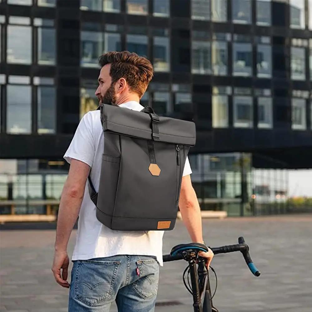 BANGE vastupidav nailonist rolltop-rännakukott — mahukas ja – pilt 8