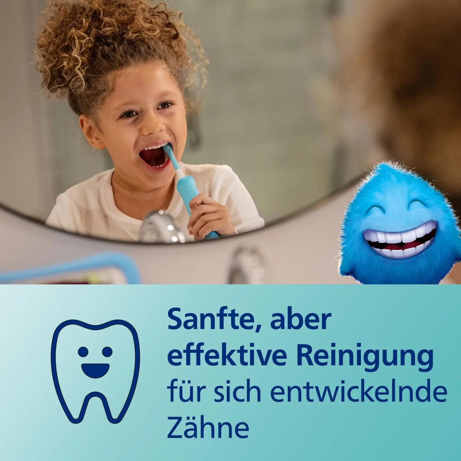 Philips laste elektriline hambahari – pehme ja mänguline puhastus – pakend ja tarvikud
