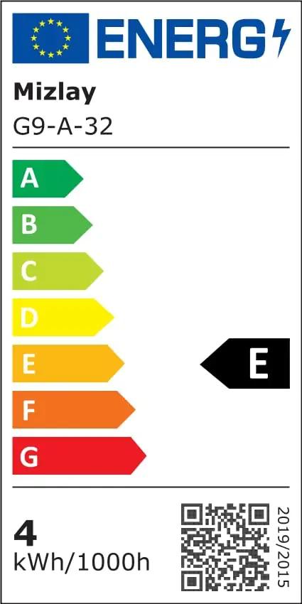 Mizlay energiasäästlik G9 LED 4W külmvalge 6000K – pilt 10