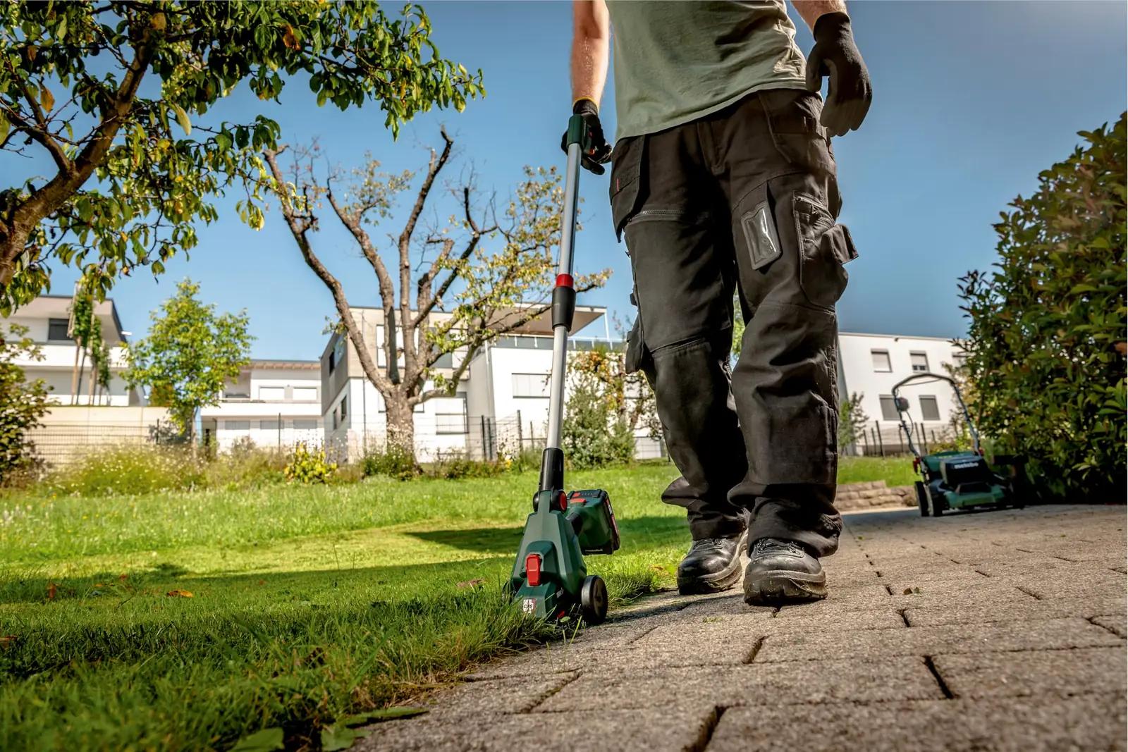 metabo kerge 2‑in‑1 aku-pügaja – täpne lõige ja vahetussüsteem – pilt 7