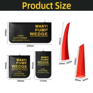 WANYI air wedge tööriistad – detailne lähivaade