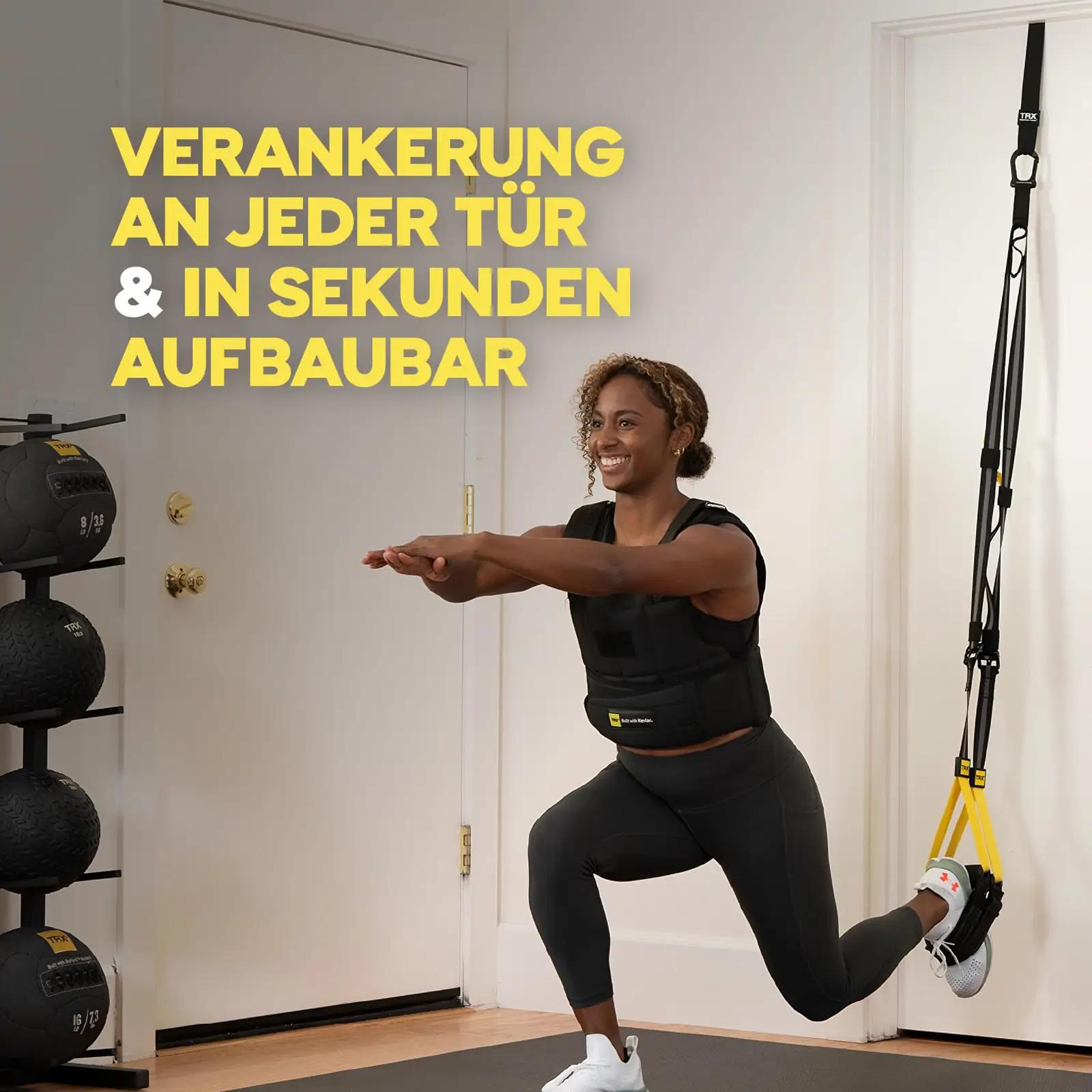 TRX vastupidav nylon rihmasüsteem koduseks treeninguks – pilt 6