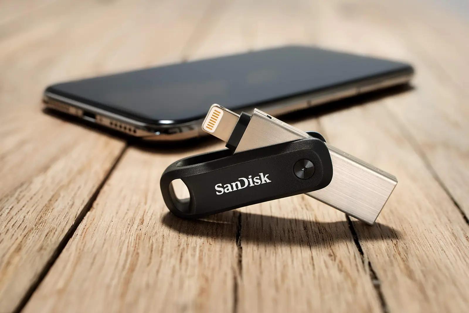 SanDisk nutikas iXpand Go 256 GB mälupulk iPhone’ile – kasutusnäide