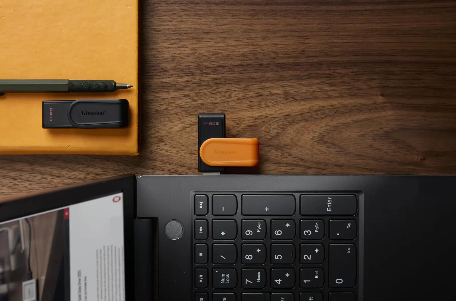 Kingston mugav USB-mälupulk 256GB – vastupidav ja kompaktne – lisavaade