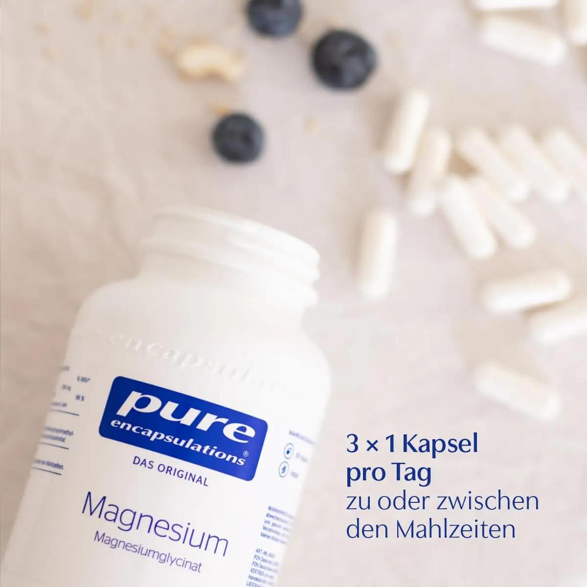 Pure Encapsulations magneesiumglütsinaat – kasutusnäide