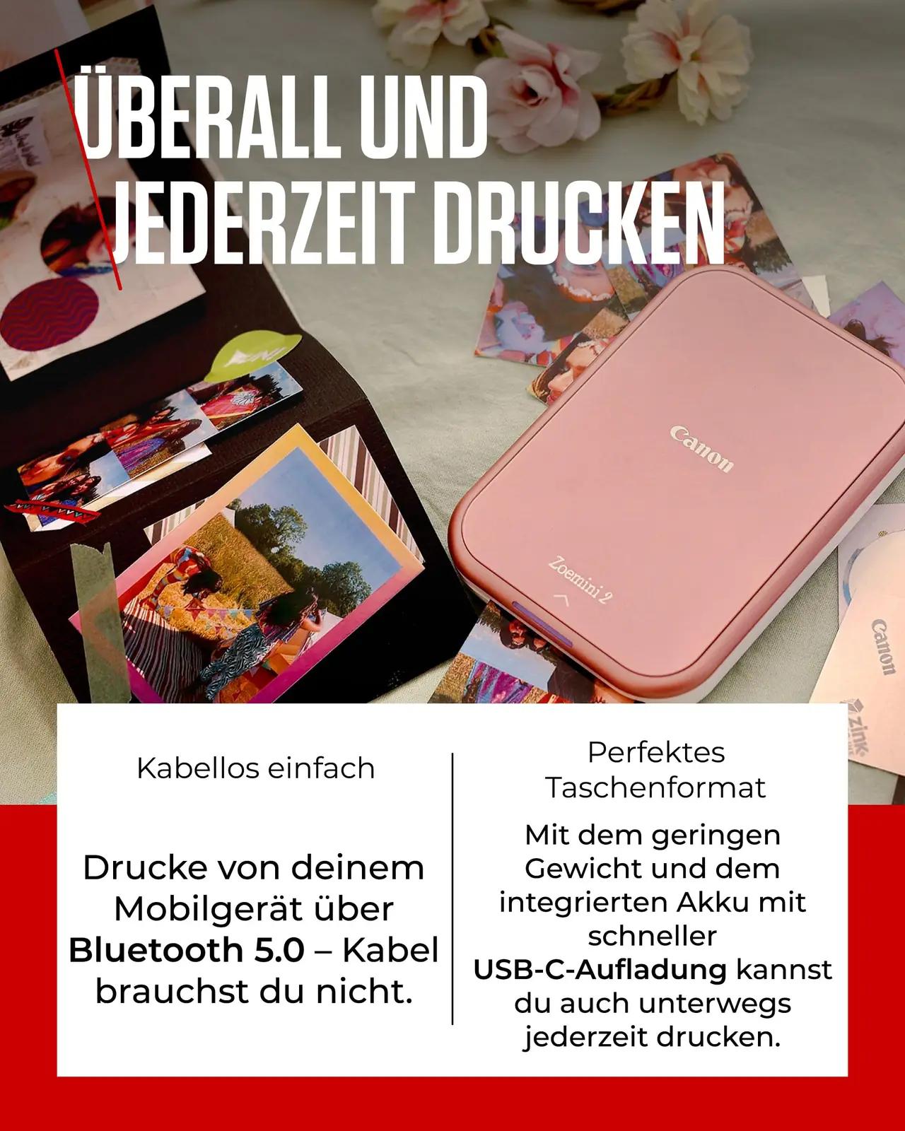 Canon kompaktne kaasaskantav fotoprinter — ideaalne kink – pakend ja tarvikud